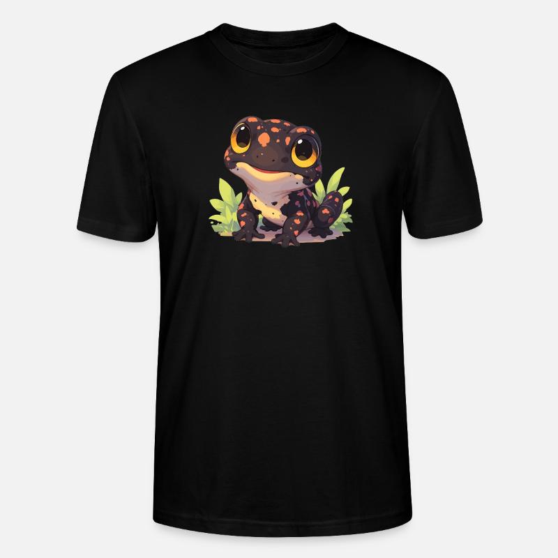 Feuersalamander Salamander - Stanley/Stella Unisex Bio-T-Shirt CRAFTER - Schwarz