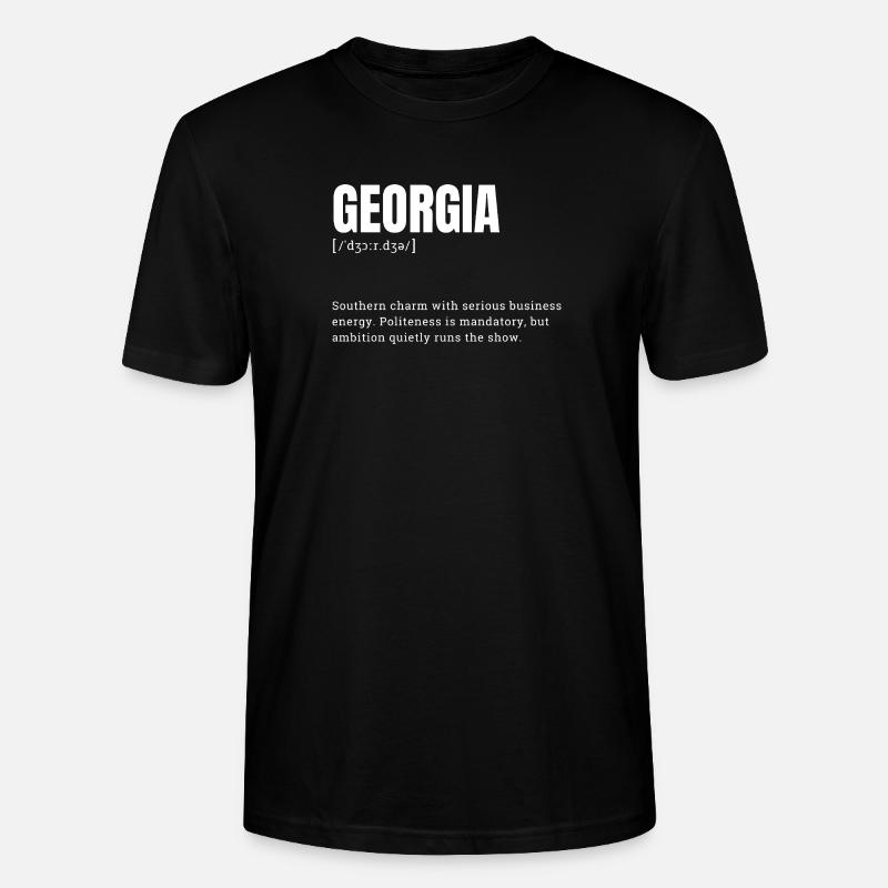 Georgia Charme Business Dynamics - Stanley/Stella CRAFTER Unisex Organic T-Shirt - black