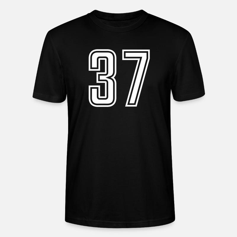 37 - Stanley/Stella Unisex Bio-T-Shirt CRAFTER - Schwarz