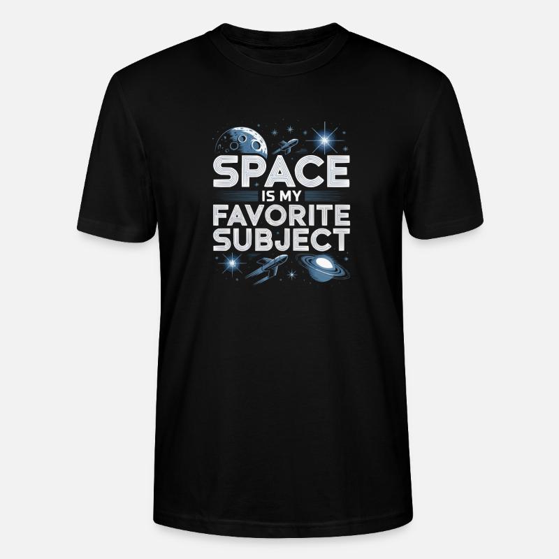 Astronom Galaxy Outerspace Universe Astronomie - Stanley/Stella Unisex Bio-T-Shirt CRAFTER - Schwarz