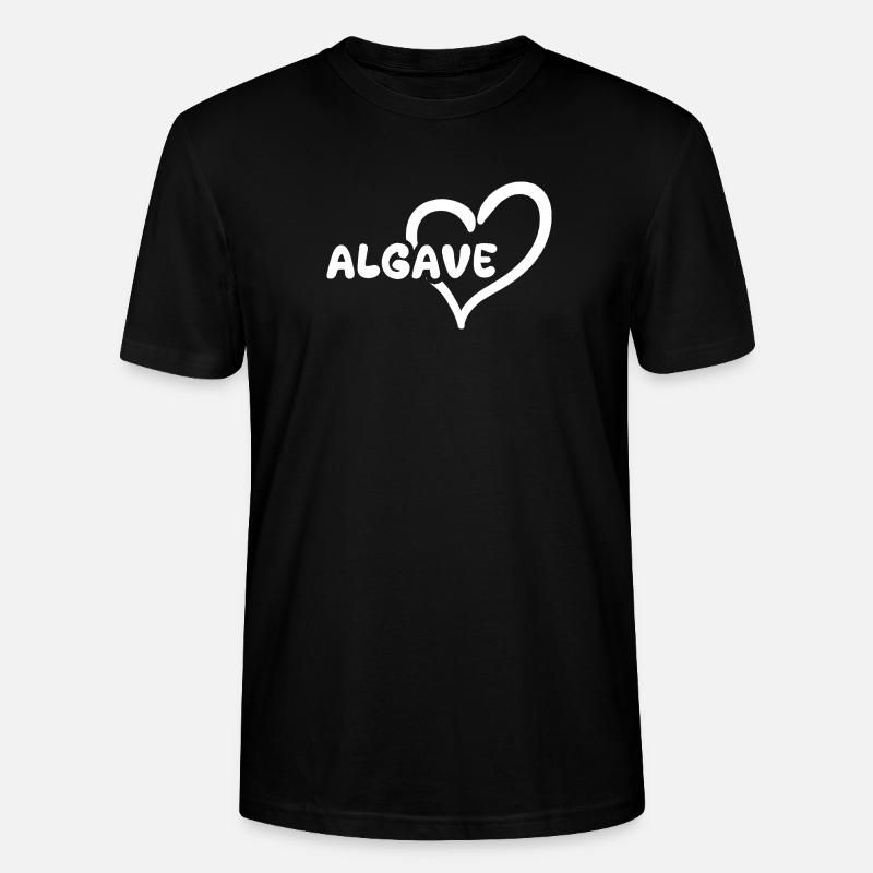 Urlaub Algave - Stanley/Stella Unisex Bio-T-Shirt CRAFTER - Schwarz