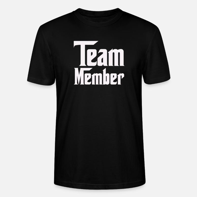 Team Member - Stanley/Stella Unisex Bio-T-Shirt CRAFTER - Schwarz