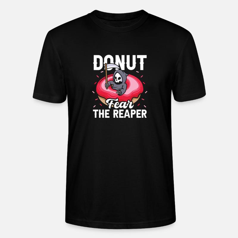 Restauration rapide en donuts - T-shirt bio CRAFTER Stanley Stella Unisexe - noir