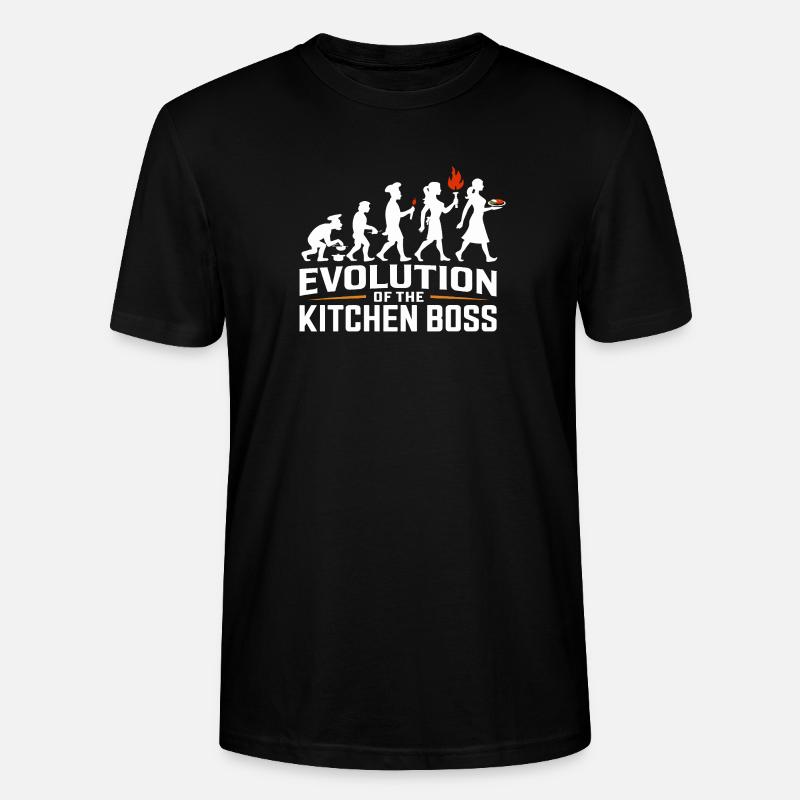 Chef Evolution - Stanley/Stella CRAFTER Unisex Organic T-Shirt - black