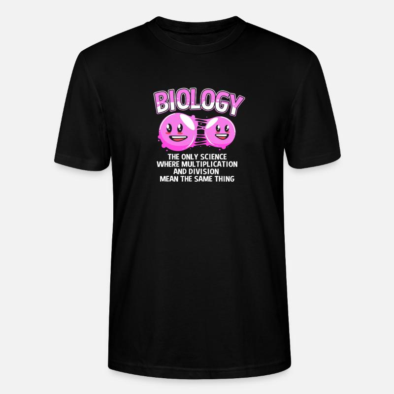 Molecule Structural Formula - Stanley/Stella CRAFTER Unisex Organic T-Shirt - black