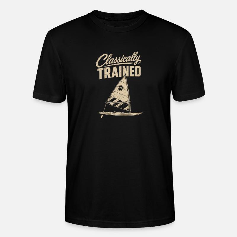 Classically Trained Sailor Tee - Stanley/Stella CRAFTER Unisex Organic T-Shirt - black