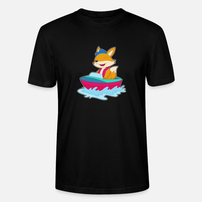 Petit bateau Fox - T-shirt bio CRAFTER Stanley Stella Unisexe - noir