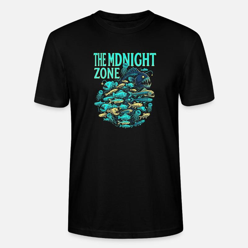 Midnight Pacific - Stanley/Stella Unisex Bio-T-Shirt CRAFTER - Schwarz
