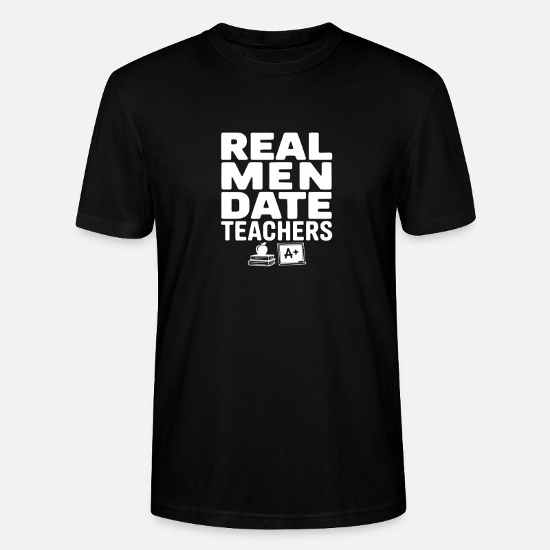 Echte Männer daten Lehrer - Stanley/Stella Unisex Bio-T-Shirt CRAFTER - Schwarz