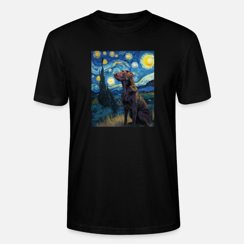 Labrador Retriever - Stanley/Stella Unisex Bio-T-Shirt CRAFTER - Schwarz