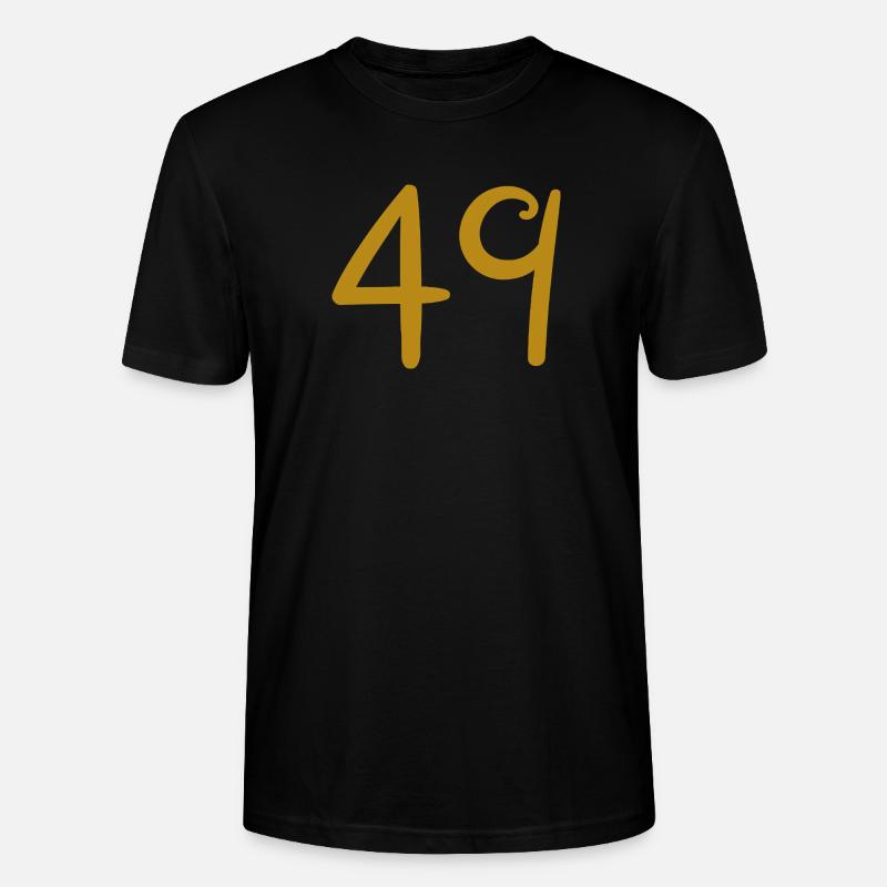 49 - Stanley/Stella Unisex Bio-T-Shirt CRAFTER - Schwarz