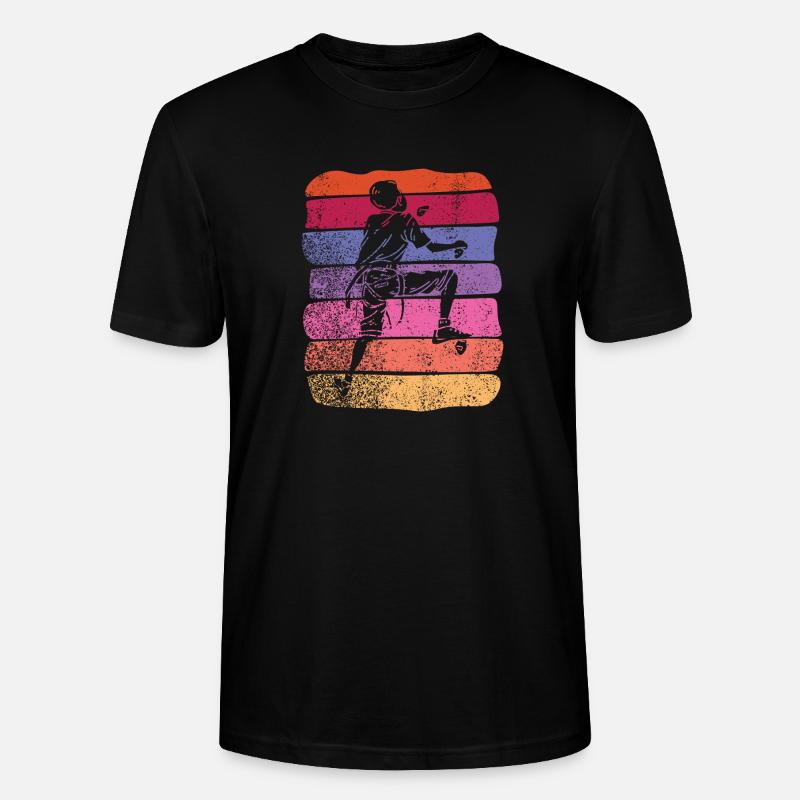 Bloc de bloc de Boulderer - T-shirt bio CRAFTER Stanley Stella Unisexe - noir