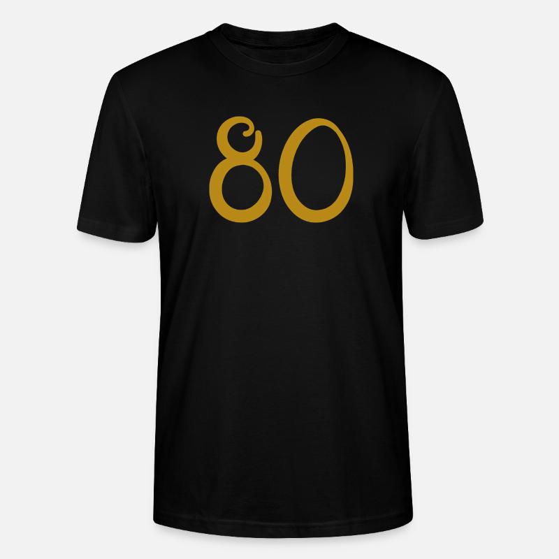 80 - T-shirt bio CRAFTER Stanley Stella Unisexe - noir