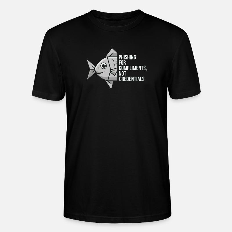 Le phishing pour compléter la cybersécurité - T-shirt bio CRAFTER Stanley Stella Unisexe - noir