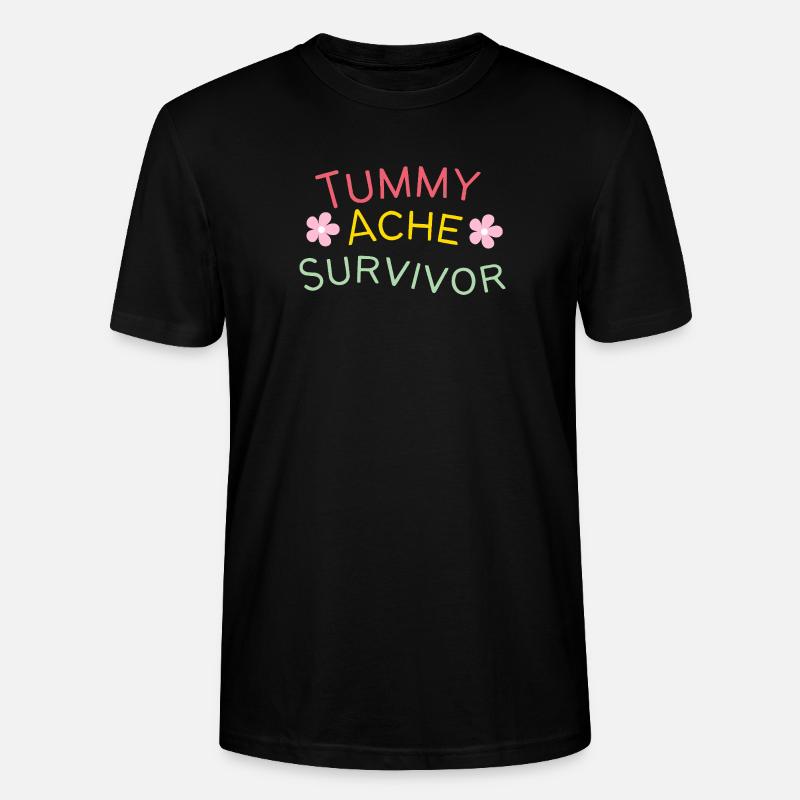 Survivant d’un mal de ventre - T-shirt bio CRAFTER Stanley Stella Unisexe - noir