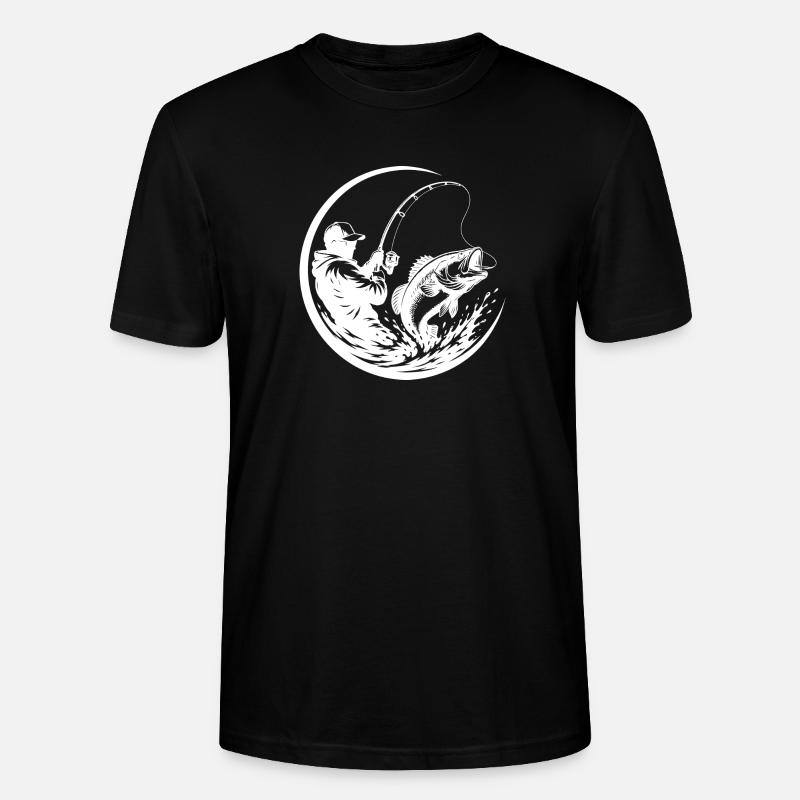 Pêcheur - T-shirt bio CRAFTER Stanley Stella Unisexe - noir