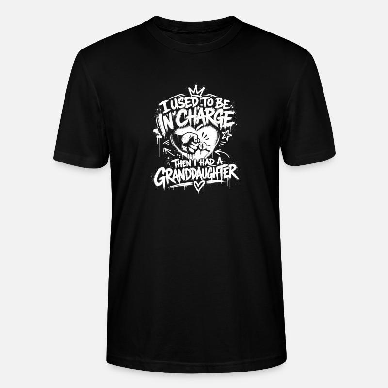 War Früher Chef Jetzt Großmutter - Stanley/Stella Unisex Bio-T-Shirt CRAFTER - Schwarz