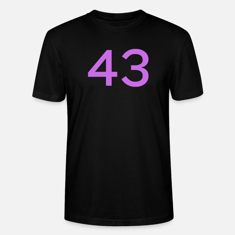 43 - Stanley/Stella Unisex Bio-T-Shirt CRAFTER - Schwarz