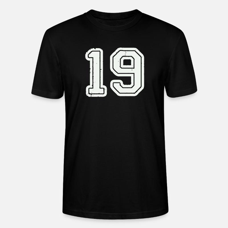 19 - Stanley/Stella Unisex Bio-T-Shirt CRAFTER - Schwarz