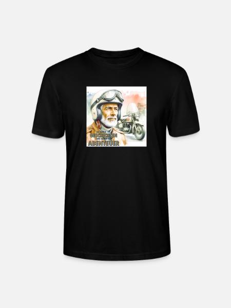 Geschichten und Abenteuer - Stanley/Stella Unisex Bio-T-Shirt CRAFTER - Schwarz