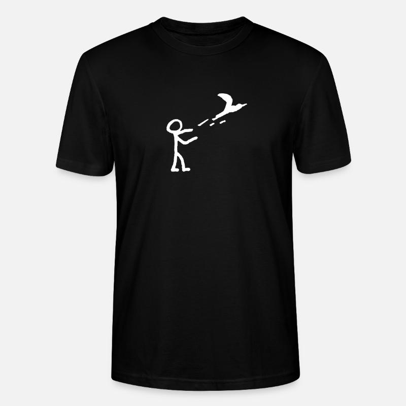 Lâche-le - T-shirt bio CRAFTER Stanley Stella Unisexe - noir