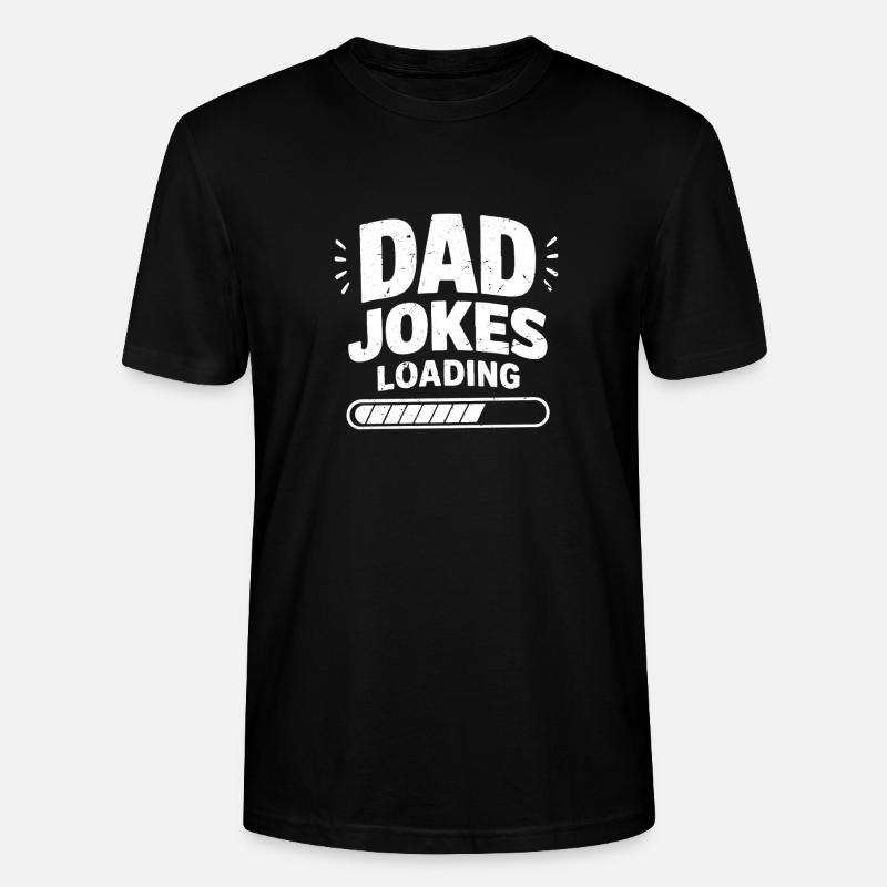 Blagues de papa en charge - T-shirt bio CRAFTER Stanley Stella Unisexe - noir