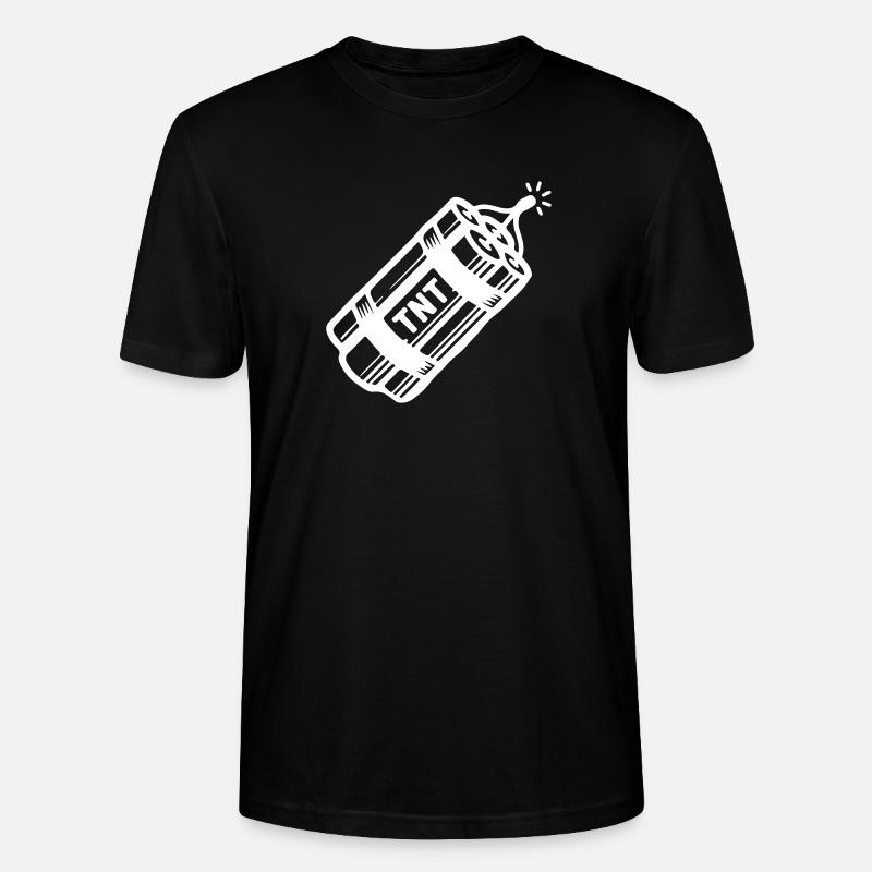 Dynamite Tnt - T-shirt bio CRAFTER Stanley Stella Unisexe - noir
