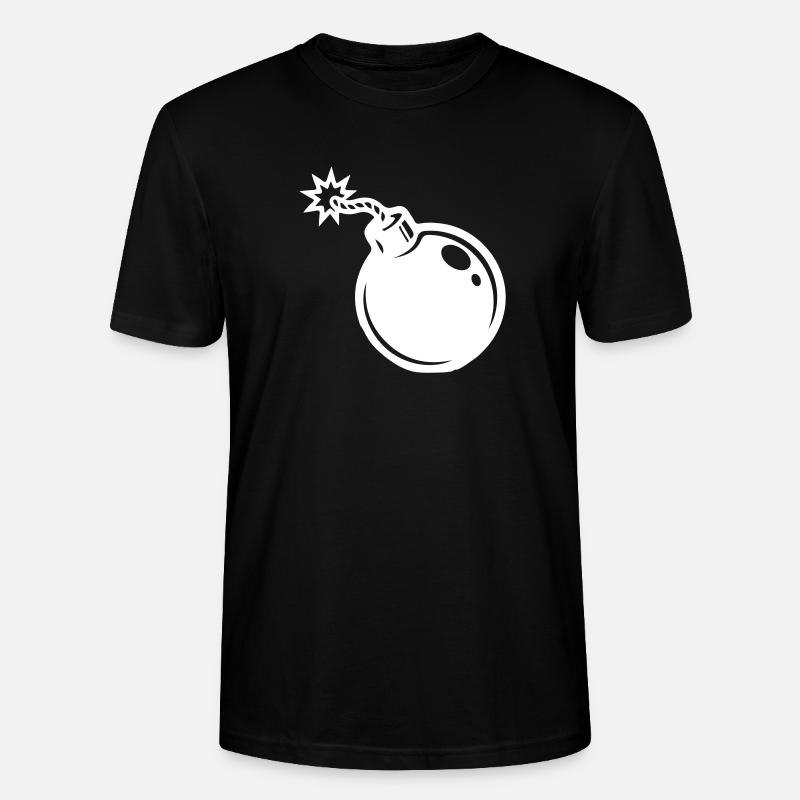 Icône de la bombe - T-shirt bio CRAFTER Stanley Stella Unisexe - noir