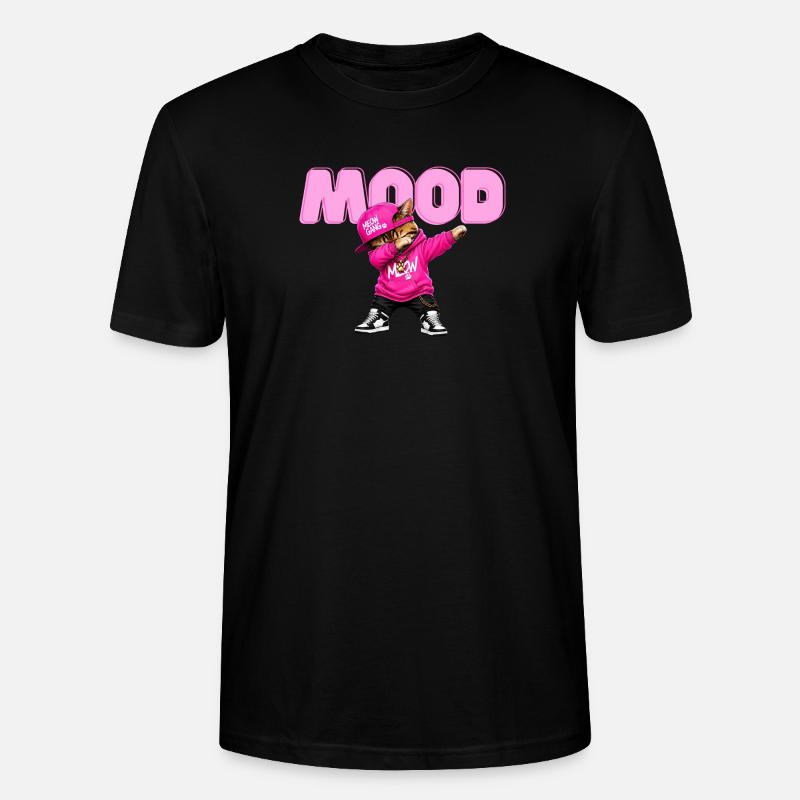 Chat de l’humeur - T-shirt bio CRAFTER Stanley Stella Unisexe - noir