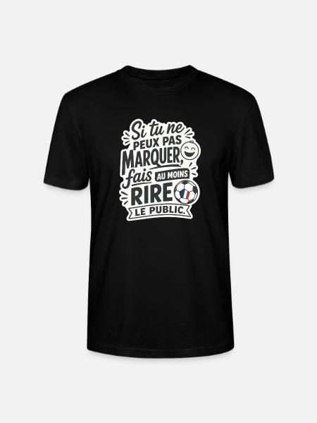 Humour du Foot - Stanley/Stella Unisex Bio-T-Shirt CRAFTER - Schwarz
