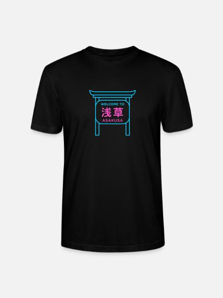 Welcome to Asakusa - T-shirt bio CRAFTER Stanley Stella Unisexe - noir
