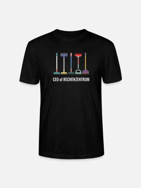 Leiter vom Rechenzentrum Gärtner EDV IT - Stanley/Stella Unisex Bio-T-Shirt CRAFTER - Schwarz