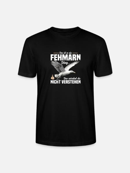 Das Ist So Ein Fehmarn Ding - Stanley/Stella Unisex Bio-T-Shirt CRAFTER - Schwarz