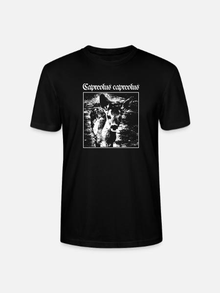 Capreolus capreolus - Stanley/Stella CRAFTER Unisex Organic T-Shirt - black
