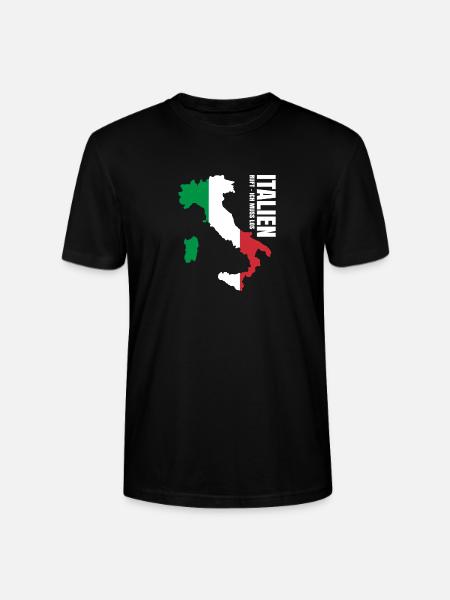 Italien Auswandern - Stanley/Stella Unisex Bio-T-Shirt CRAFTER - Schwarz
