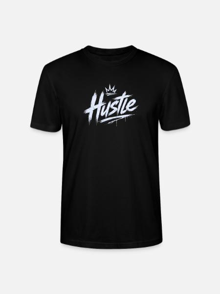 Hustle – Streetwear - Stanley/Stella Unisex Bio-T-Shirt CRAFTER - Schwarz