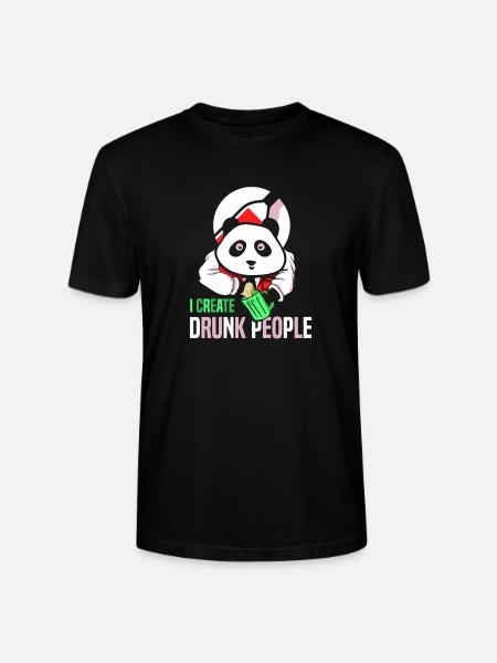 Kellner Barkeeper Ober Bar Bartender barchef - Stanley/Stella Unisex Bio-T-Shirt CRAFTER - Schwarz