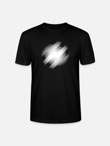 Bauhaus Burst Résumé - T-shirt bio CRAFTER Stanley Stella Unisexe - noir