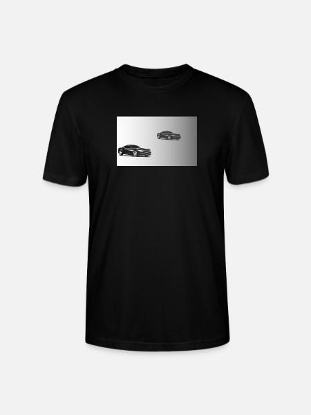 car - Stanley/Stella CRAFTER Unisex Organic T-Shirt - black