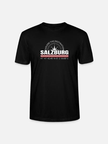 Salzburg - Stanley/Stella Unisex Bio-T-Shirt CRAFTER - Schwarz