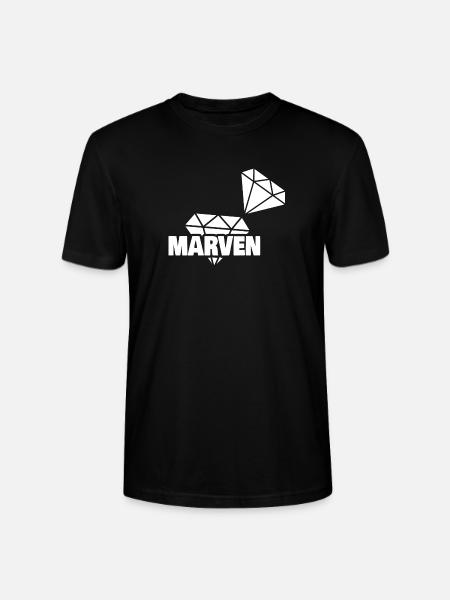 Edel Marven - Stanley/Stella Unisex Bio-T-Shirt CRAFTER - Schwarz