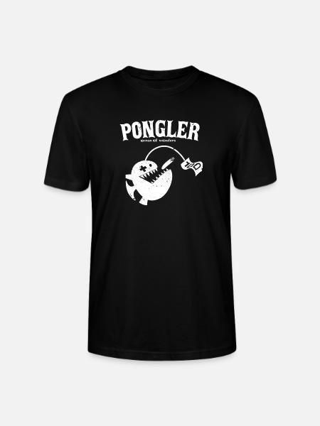 strange_ocean_PONGLER_white - Stanley/Stella Unisex Bio-T-Shirt CRAFTER - Schwarz