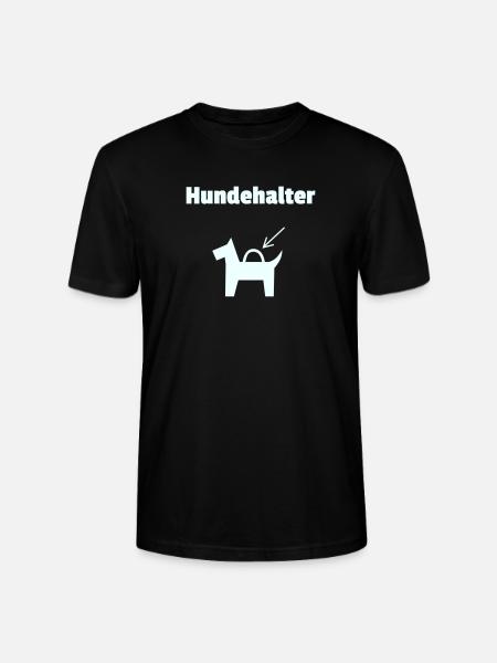 Hundehalter w - Stanley/Stella Unisex Bio-T-Shirt CRAFTER - Schwarz