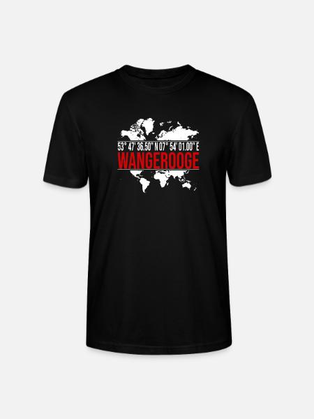 Wangerooge - Stanley/Stella Unisex Bio-T-Shirt CRAFTER - Schwarz