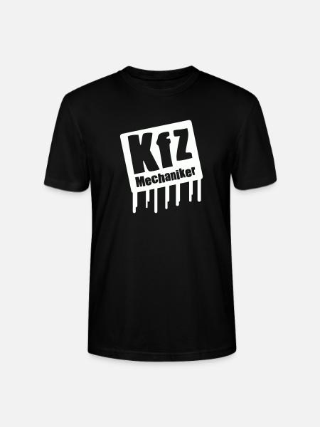 KIZ Mechaniker Logo - Stanley/Stella Unisex Bio-T-Shirt CRAFTER - Schwarz