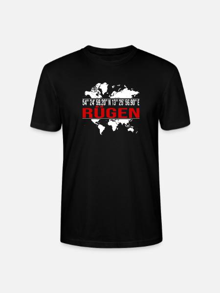 Rügen - Stanley/Stella Unisex Bio-T-Shirt CRAFTER - Schwarz