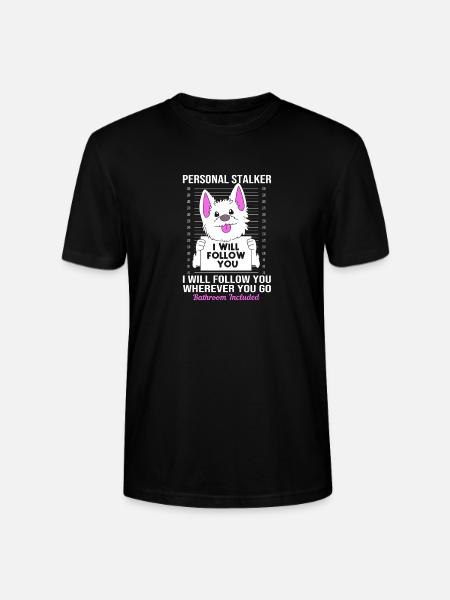 West Highland Terrier - Stanley/Stella Unisex Bio-T-Shirt CRAFTER - Schwarz
