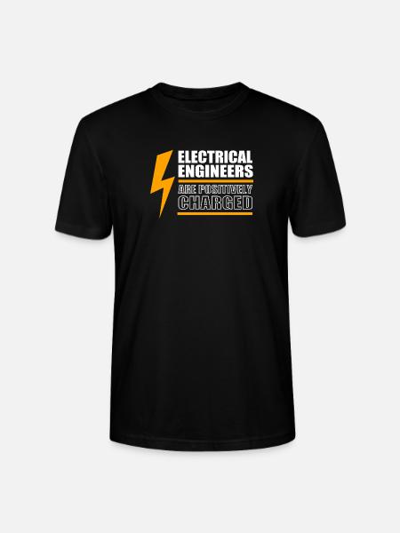 Elektroingenieur Elektriker Elektrotechnik - Stanley/Stella Unisex Bio-T-Shirt CRAFTER - Schwarz