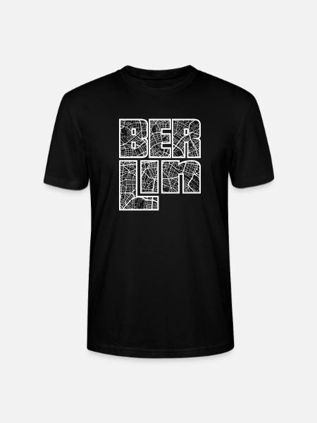 Berlin 2 - Stanley/Stella Unisex Bio-T-Shirt CRAFTER - Schwarz