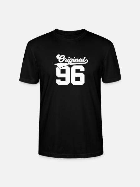 Original 1996 - Stanley/Stella Unisex Bio-T-Shirt CRAFTER - Schwarz